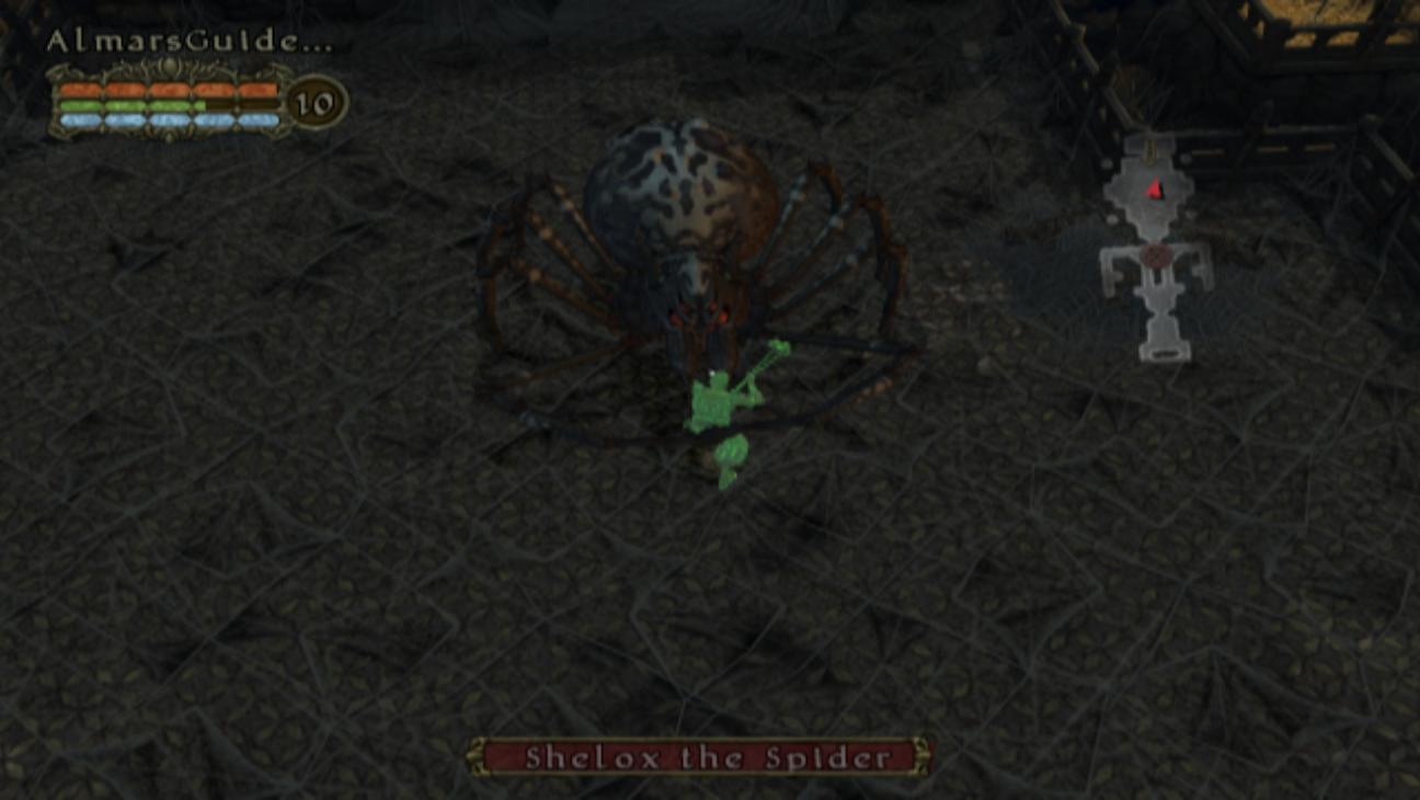 Shelox the Spider Boss Fight
